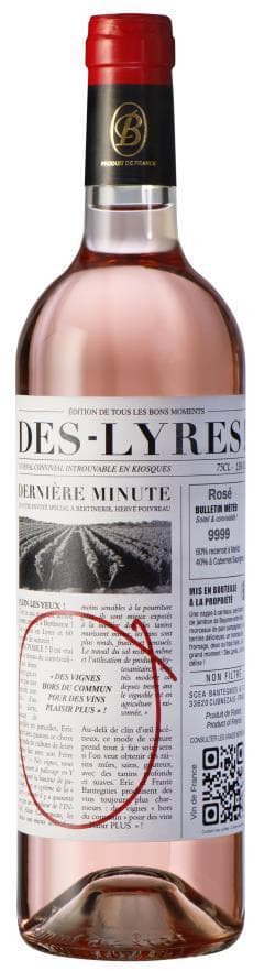 Bouteille Des Lyres — Rosé