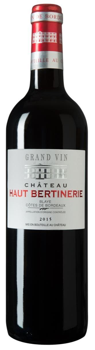 Bouteille Château Haut Bertinerie Grand Vin — Rouge